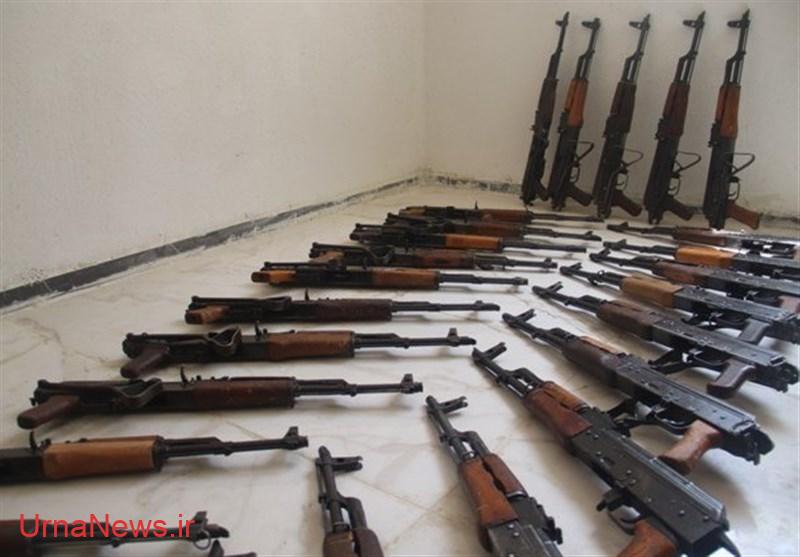 انهدام باند قاچاق سلاح و مهمات ‌در ‌ارومیه؛ کشف ۱۶۱ قبضه سلاح